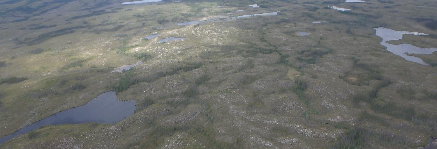 Moraine bosselée (Hummocky)